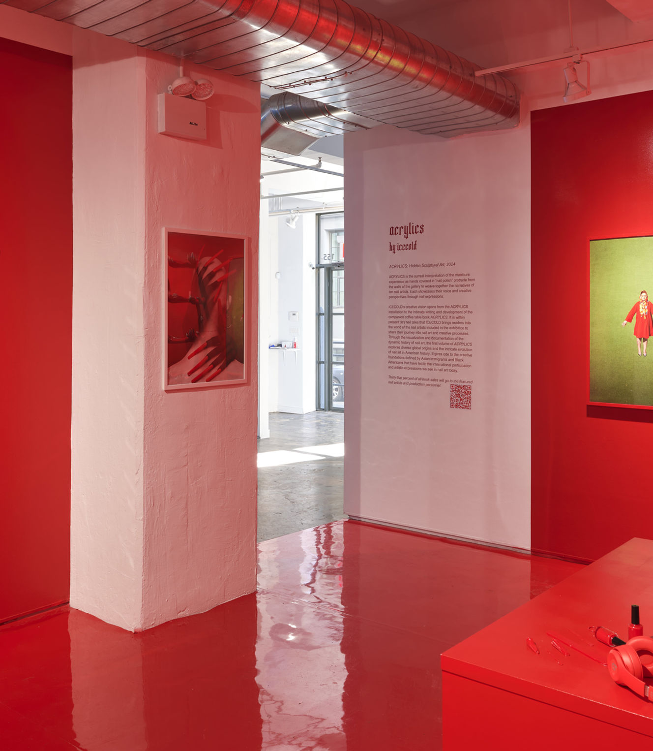 The ACRYLICS: Hidden Sculptural Art exhibition at A.I.R. Gallery